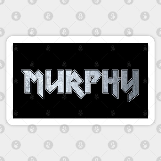 Heavy metal Murphy Sticker by KubikoBakhar